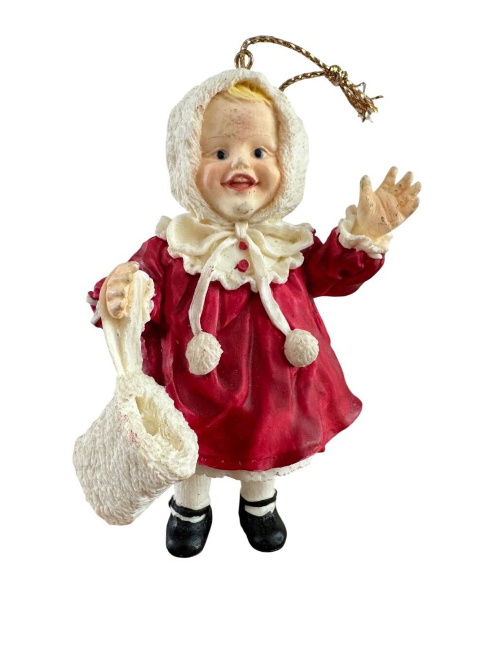 Vintage 1993 Ashton Drake-Jennifer christmas Ornament 3.25"- #AD05
